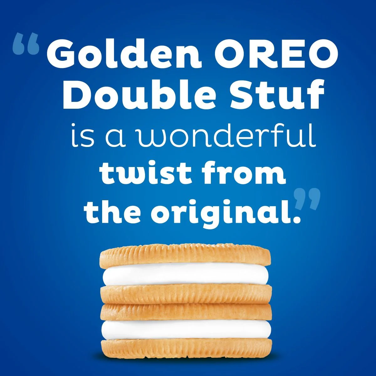 Golden Double Stuf Sandwich Cookies, Family Size, 2 Pack - Image 3