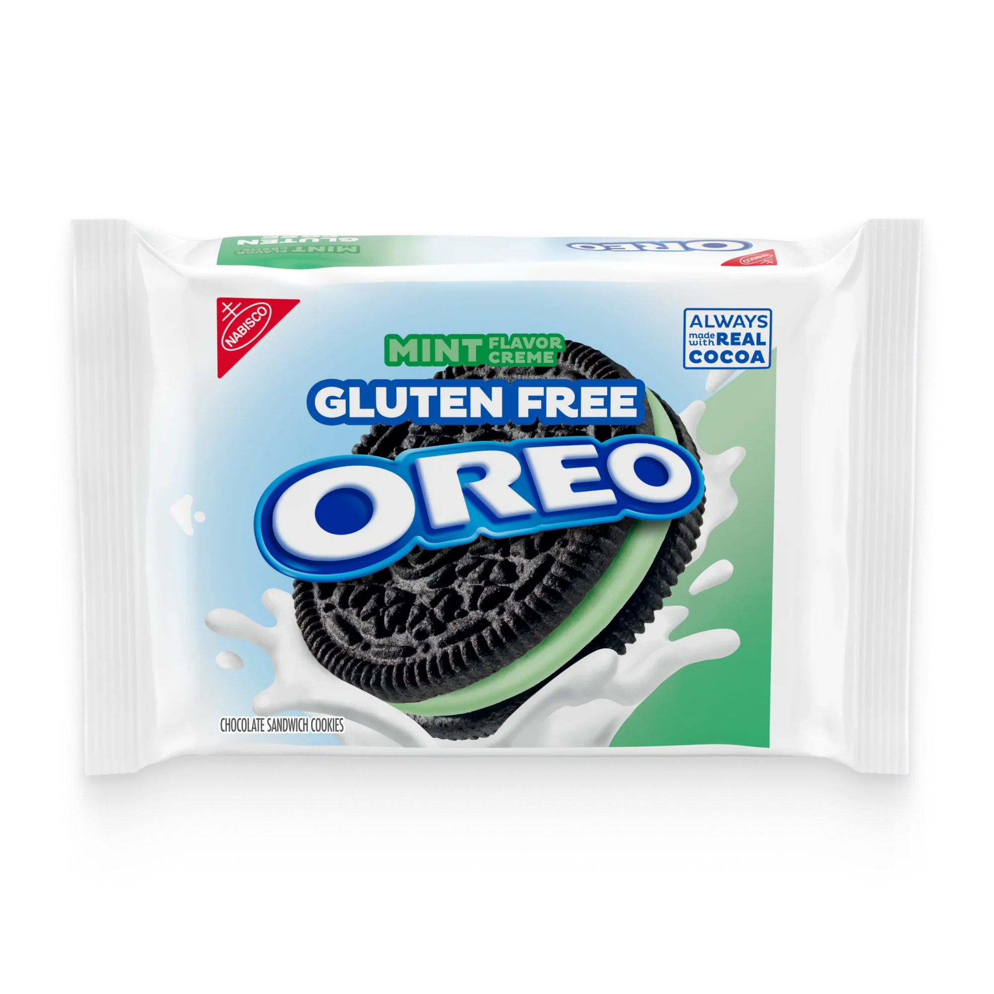 Gluten Free Mint Creme Chocolate Sandwich Cookies
