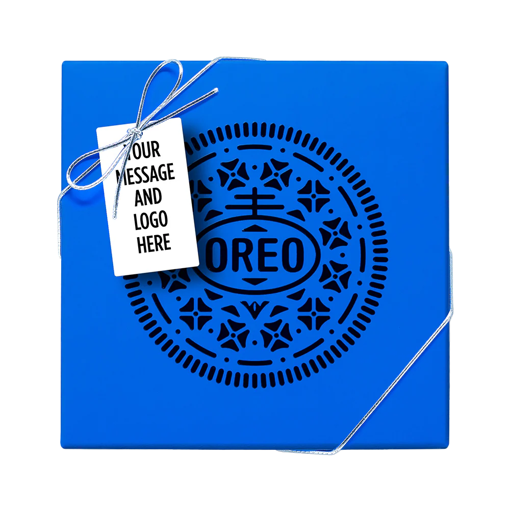 OREOiD Drizzled Cookies - Blue Sleeve With Hang Tag - 4 CT