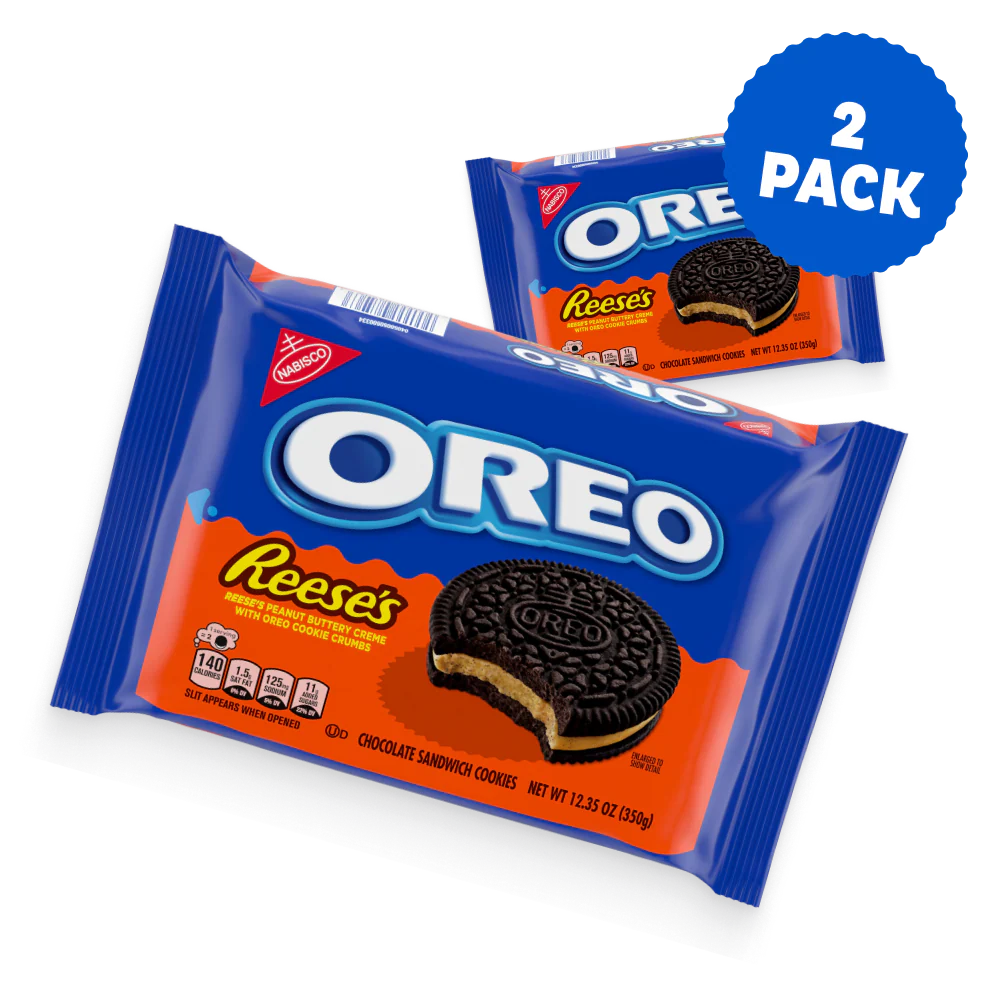 Peanut Buttery Creme Chocolate Sandwich Cookies, 2 Pack