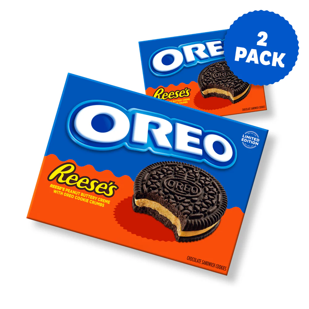 Peanut Buttery Creme Chocolate Sandwich Cookies, Limited Edition, 2 Pack - Image 2