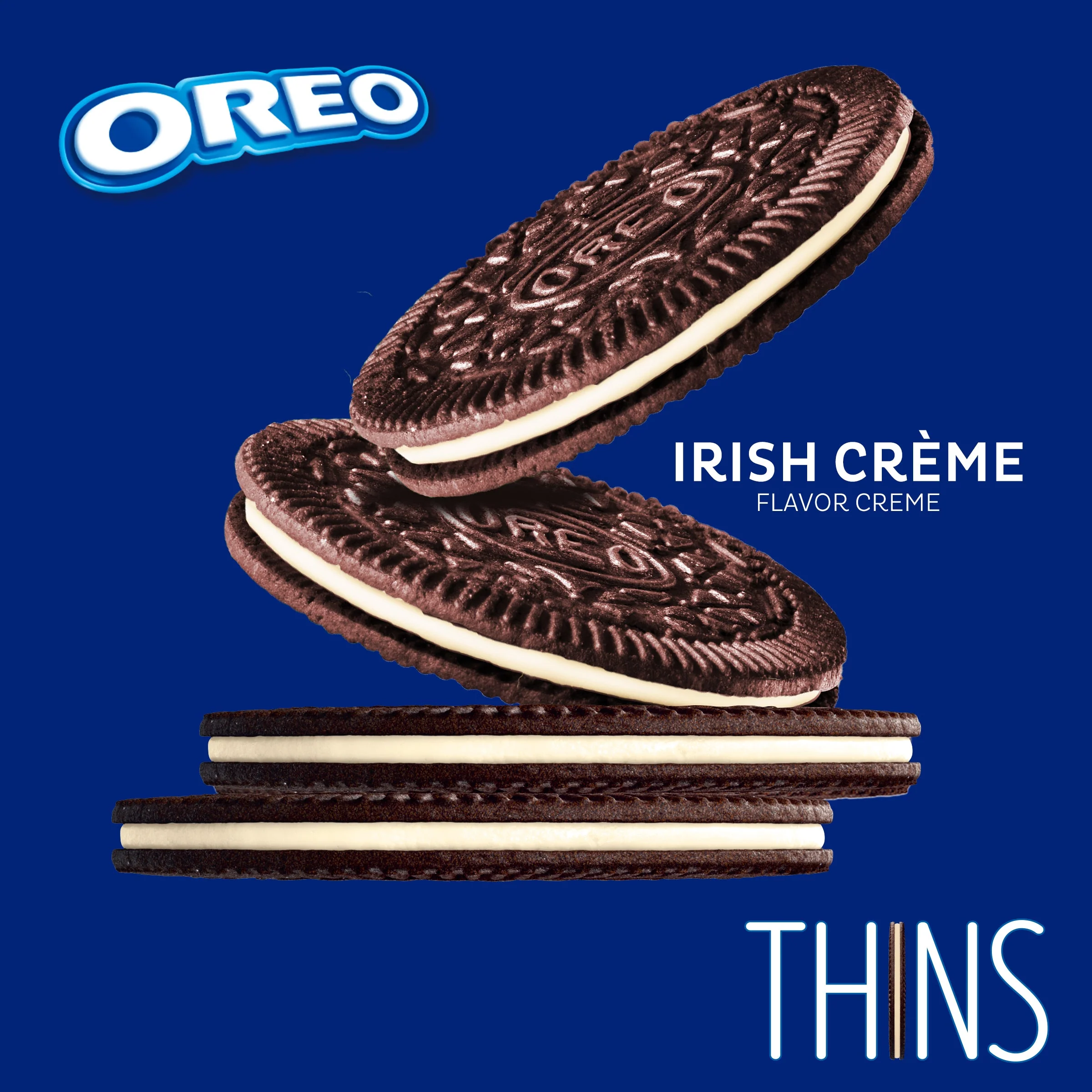 Thins Irish Crème Chocolate Sandwich Cookies, Family Size, 2 Pack - Image 3